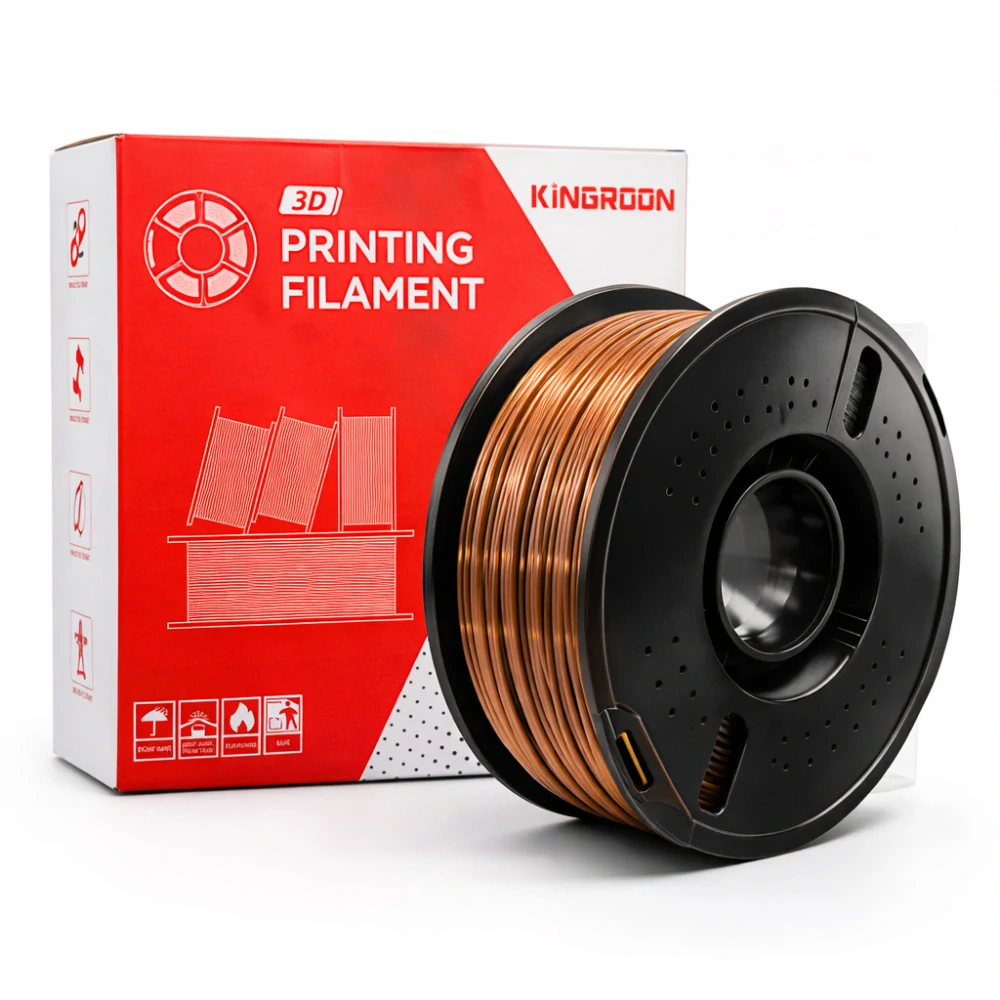 Kingroon PETG filament metallic copper | 1,75 mm | 1 kg