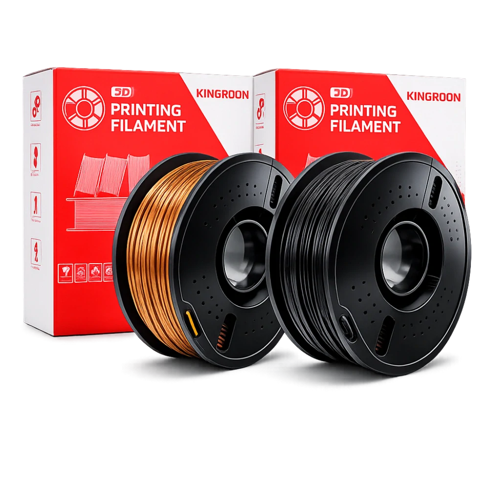 Kingroon PETG filament sada Copper/Black | 1,75 mm | 2 kg