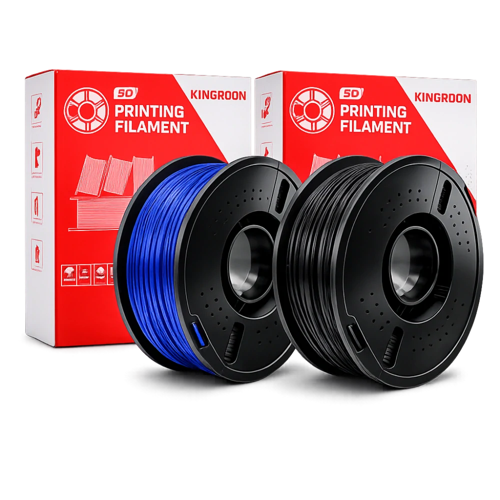 Kingroon PETG filament sada Blue/Black | 1,75 mm | 2 kg
