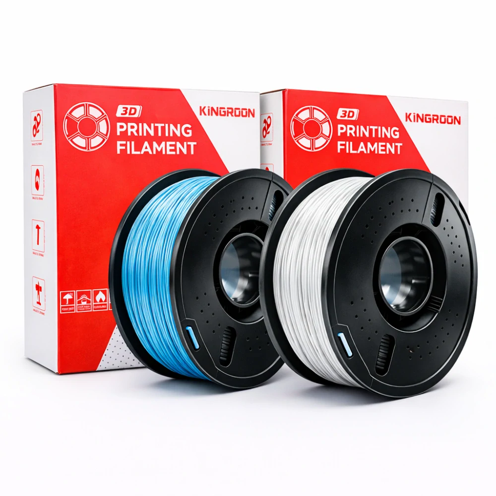 Kingroon PETG filament sada Sky blue/White | 1,75 mm | 2 kg