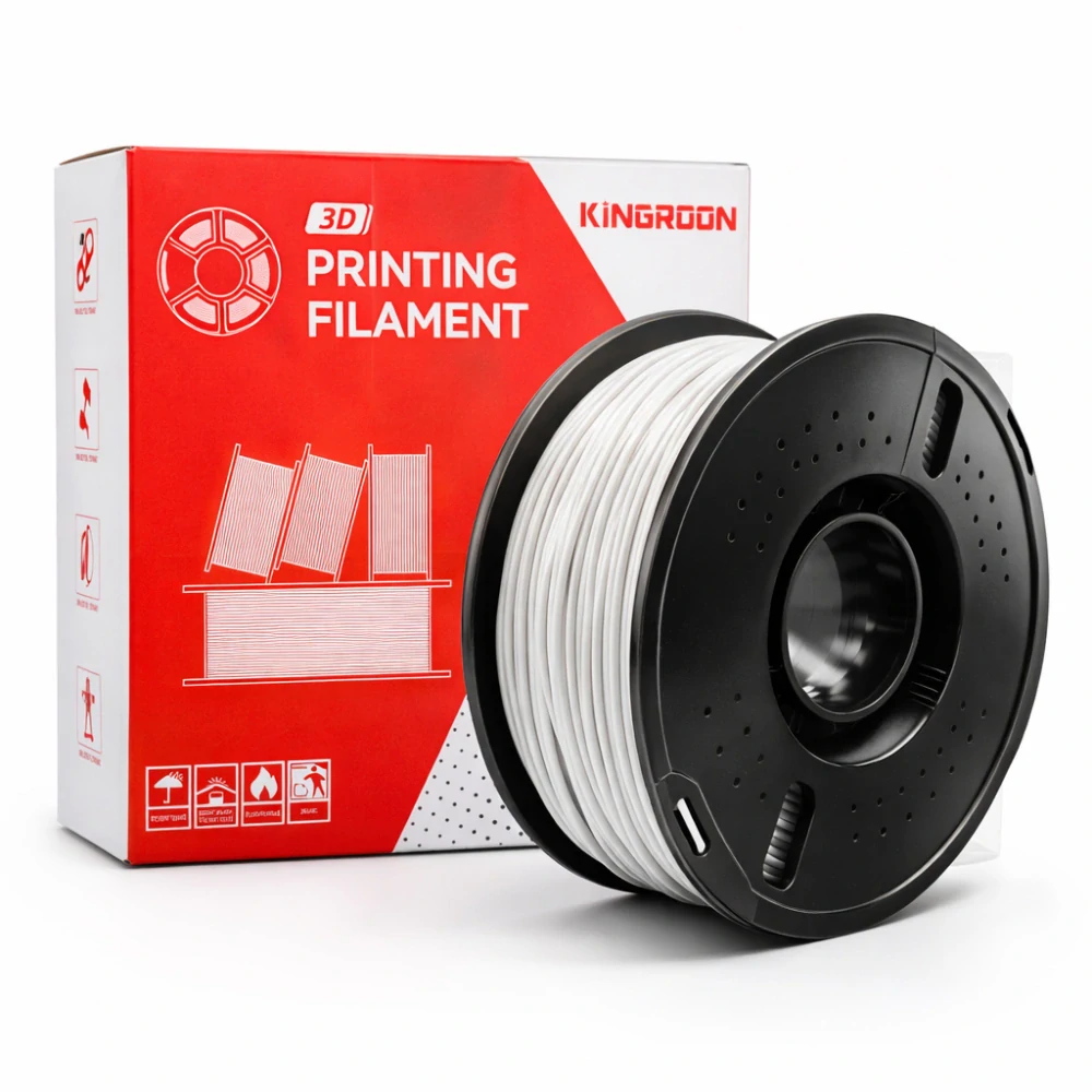 Kingroon PETG filament white | 1,75 mm | 1 kg