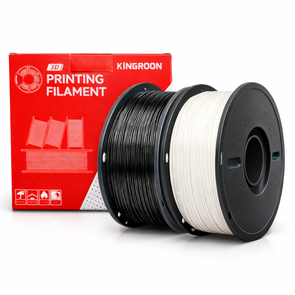 Kingroon PLA filament Black/White | 1,75 mm | 2 kg