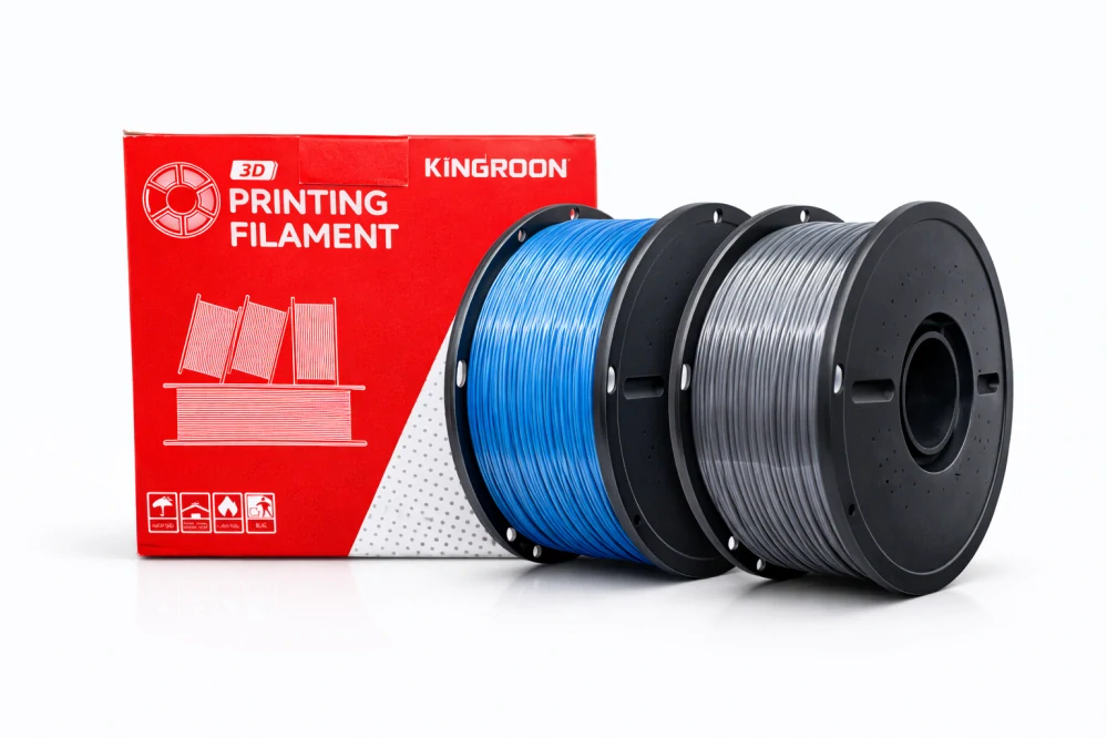 Kingroon PLA filament Sky Blue/Gray | 1,75 mm | 2 kg