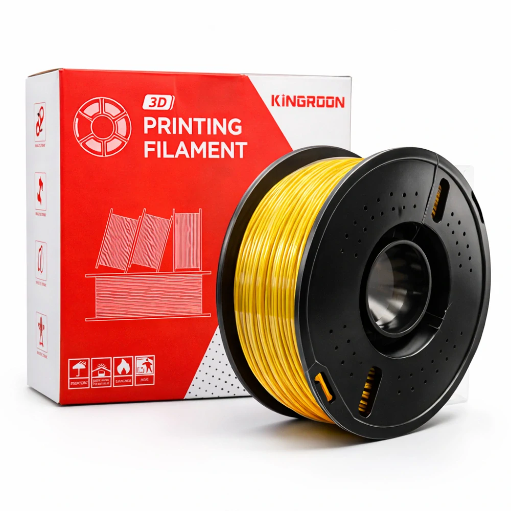 Kingroon PETG filament transparent yellow | 1,75 mm | 1 kg