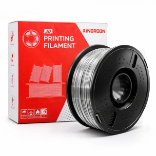Kingroon PETG filament metallic silver | 1,75 mm | 1 kg